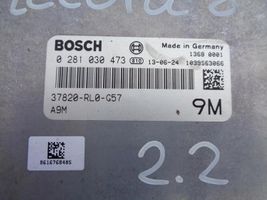 Honda Accord Motorsteuergerät ECU 37820-RL0-G57