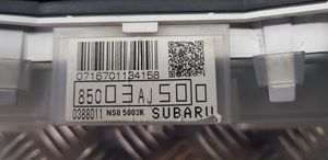 Subaru Outback Compteur de vitesse tableau de bord 85003AJ50