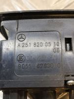 Mercedes-Benz B W245 Interrupteur commade lève-vitre A2518200510