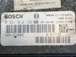 Iveco Daily 35 - 40.10 Sterownik / Moduł ECU 0281012193