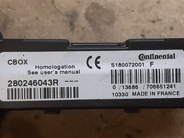 Renault Master III GPS navigation control unit/module 280246043R