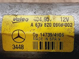 Mercedes-Benz Vito Viano W639 Moteur d'essuie-glace arrière A6398200908