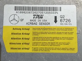 Mercedes-Benz B W245 Module de contrôle airbag A16982067262