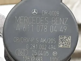 Mercedes-Benz B W245 Kraftstoffverteiler Einspritzleiste Verteilerrohr A6110780449