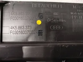 Audi A7 S7 4K8 Altro elemento di rivestimento bagagliaio/baule 4K8863373