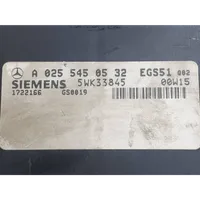 Mercedes-Benz C W203 Vaihdelaatikon ohjainlaite/moduuli A0255450532