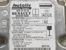 Renault Master II Airbag control unit/module 8200381668A