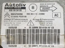 Citroen Berlingo Airbag control unit/module 608990400