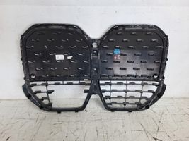 BMW 4 G22 G23 G24 G26 Grille calandre supérieure de pare-chocs avant 8738565