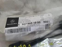 Mercedes-Benz Sprinter W907 W910 Klamra przedniego pasa bezpieczeństwa A9078601900