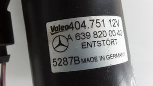 Mercedes-Benz Vito Viano W639 Valytuvų mechanizmo komplektas A6398200040