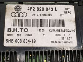 Audi A6 S6 C6 4F Unité de contrôle climatique 4F2820043L