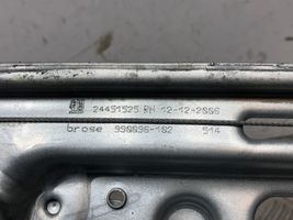 Opel Vectra C Takaoven ikkunan nostin moottorilla 24451525