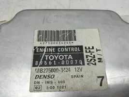 Toyota Yaris Sterownik / Moduł ECU 896610D070