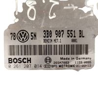 Volkswagen PASSAT B5.5 Unidad de control/módulo de la suspensión 3B0907551BL