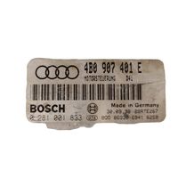 Audi A6 S6 C5 4B Moottorin ohjainlaite/moduuli 4B0907401E