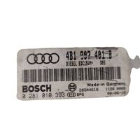 Audi A6 S6 C5 4B Variklio valdymo blokas 4B1907401B