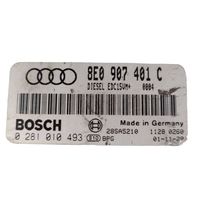 Audi A4 S4 B6 8E 8H Moottorin ohjainlaite/moduuli 8E0907401C