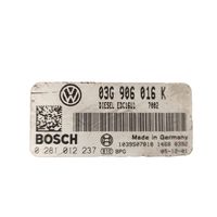 Volkswagen Golf V Unité de commande, module ECU de moteur 03G906016K