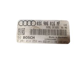 Audi A6 S6 C6 4F Variklio valdymo blokas 03G906016MF