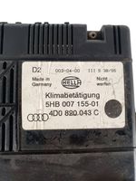 Audi A8 S8 D2 4D Oro kondicionieriaus/ klimato/ pečiuko valdymo blokas (salone) 4D0820043C