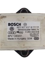 Volkswagen Polo IV 9N3 Sensore di imbardata accelerazione ESP 8E0907637B