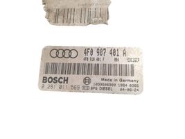 Audi A6 S6 C6 4F Variklio valdymo blokas 4F0907401A