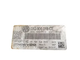 Volkswagen PASSAT B6 Sterownik / Moduł ECU 03G906018CE