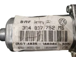 Volkswagen PASSAT B5.5 Etuoven ikkunan nostomoottori 3B4837752MS