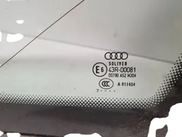 Audi A6 S6 C6 4F Aizmugurējais virsbūves sānu stikls 43R00081
