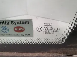 Audi 80 90 S2 B4 Aizmugurējais virsbūves sānu stikls 43R001190