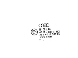 Audi A4 S4 B5 8D Vetro del finestrino della portiera anteriore - quattro porte 43R001193