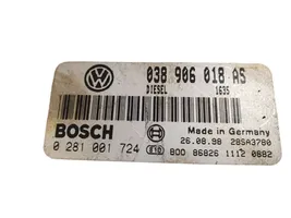 Volkswagen PASSAT B5 Calculateur moteur ECU 038906018AS