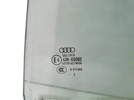 Audi A6 S6 C7 4G Vitre de fenêtre porte arrière 43R00082