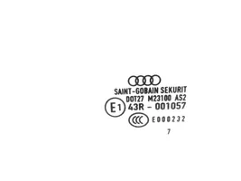 Audi A4 S4 B6 8E 8H Vitre de fenêtre porte arrière 43R001057