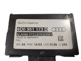 Audi A6 Allroad C5 Boîtier module alarme 4D0951173D