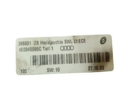 Audi A8 S8 D3 4E Luci posteriori 4E0945095C