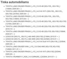 Toyota Land Cruiser (J150) Pinza del freno anteriore JBC0620