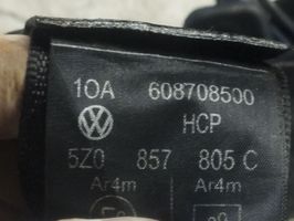 Volkswagen Fox Pas bezpieczeństwa fotela tylnego 5Z0857805C
