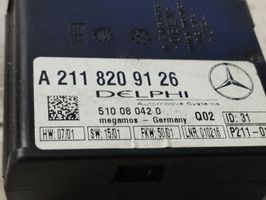 Mercedes-Benz C W203 Boîtier module alarme A2118209126