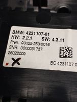 BMW 7 F01 F02 F03 F04 Oro kondicionieriaus/ klimato/ pečiuko valdymo blokas (salone) 423110701