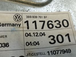 Volkswagen PASSAT B5.5 Alzacristalli della portiera posteriore con motorino 3B9839751BF