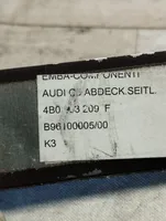 Audi A6 S6 C5 4B Hansikaslokeron koristelista 4B0803209F