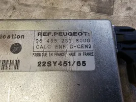 Peugeot 607 GPS navigation control unit/module 964552518000