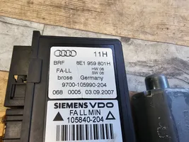 Audi A4 S4 B7 8E 8H Etuoven ikkunan nostomoottori 8E1959801H