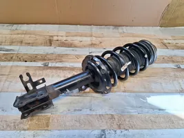 Opel Zafira B Front shock absorber with coil spring 22214012