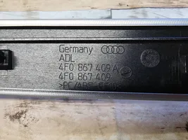 Audi A6 S6 C6 4F Conjunto de molduras del tarjetero de la puerta 4F0867409A