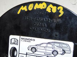 Ford Mondeo Mk III Degalų bako dangtelis 1S71F405A02AEW
