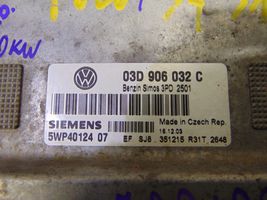 Volkswagen Polo Engine ECU kit and lock set 03D906032C