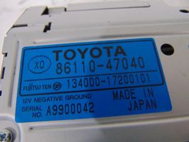 Toyota Prius (XW10) Monitori/näyttö/pieni näyttö 8611047040